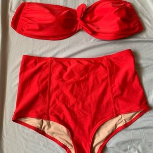 J Crew High Waisted Bikini